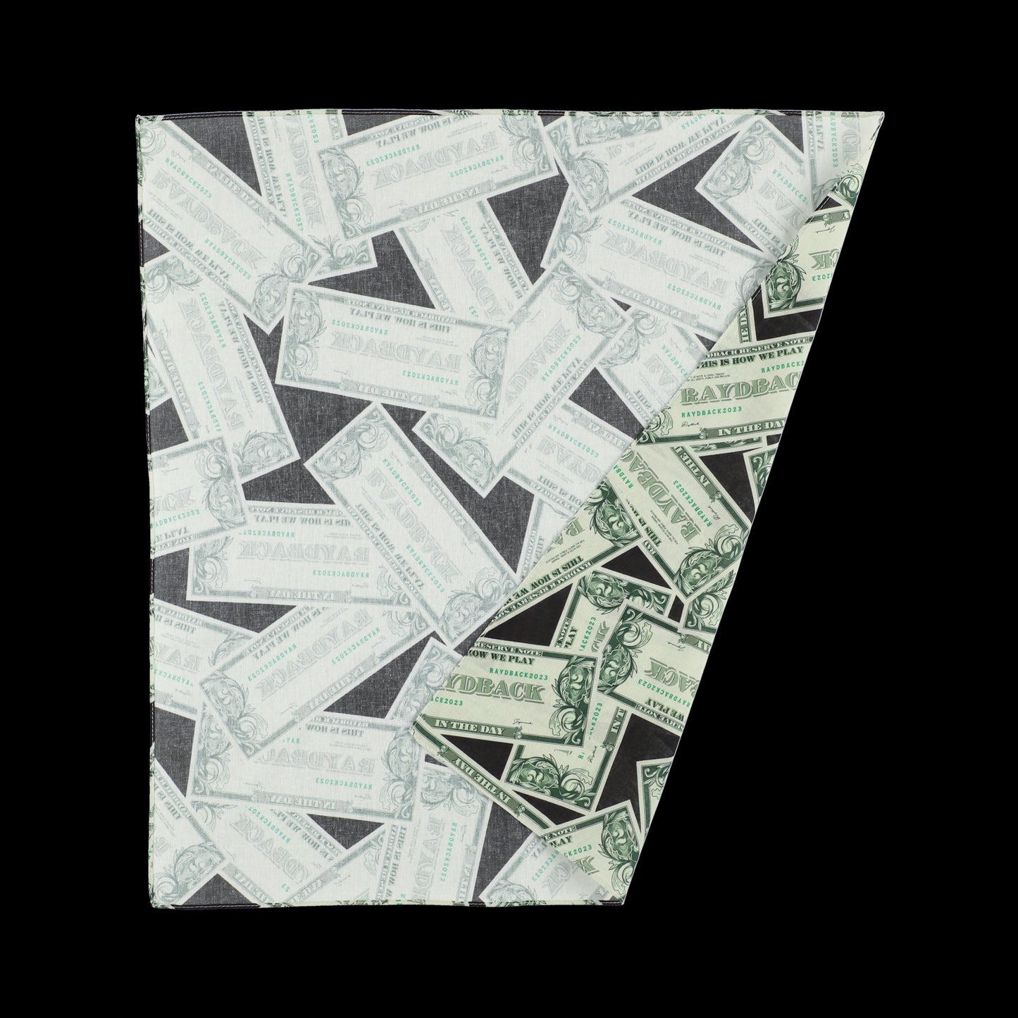 -RAYDBACK LUCKY $2 BILL BANDANA-