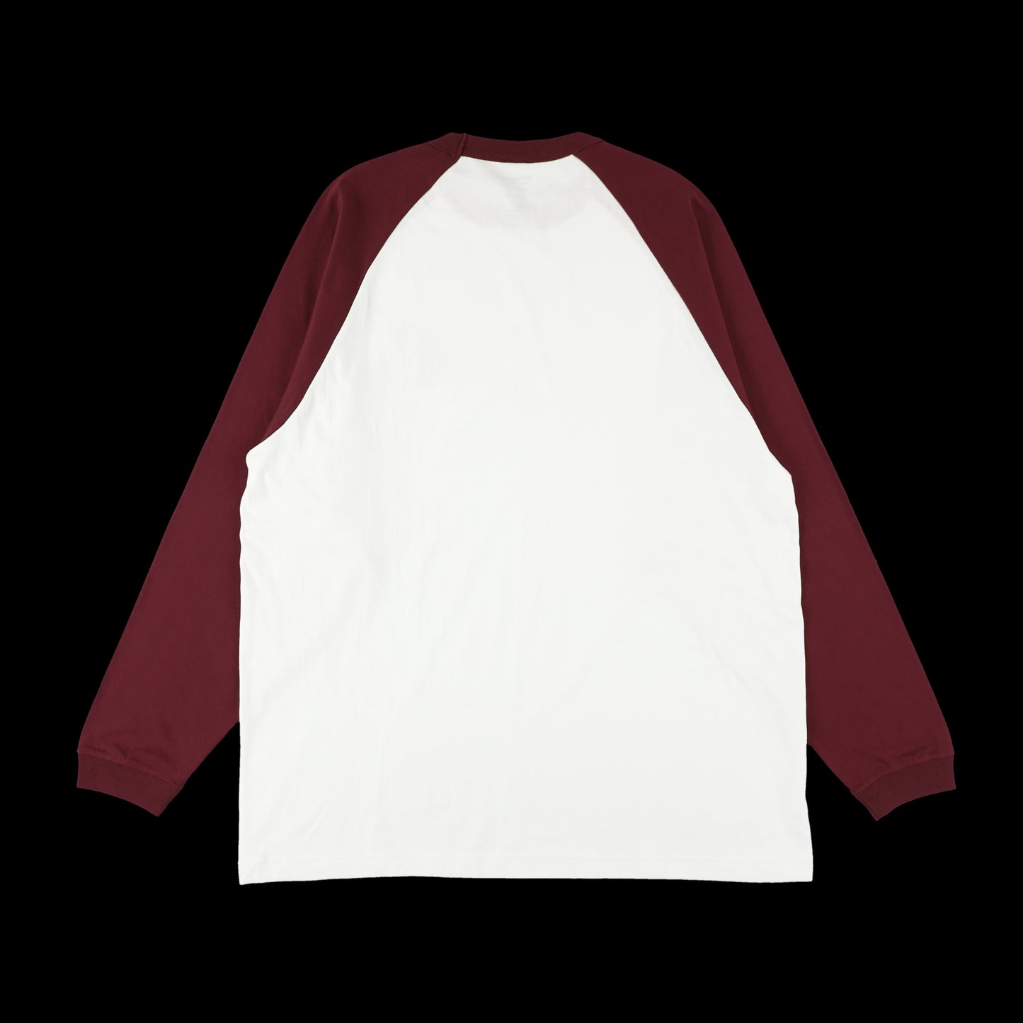 -RAYDBACK COFFEE COMPANY STAFF RAGLAN TEE- (Burgundy)