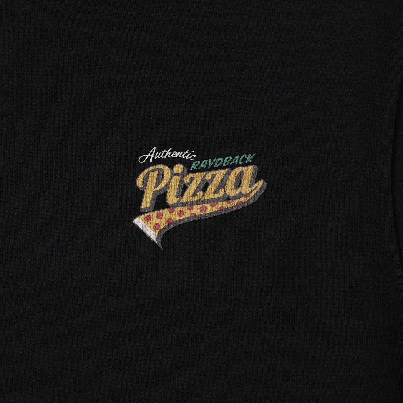 -RAYDBACK PIZZA FACTORY HOODIE with PIZZA STICKER-