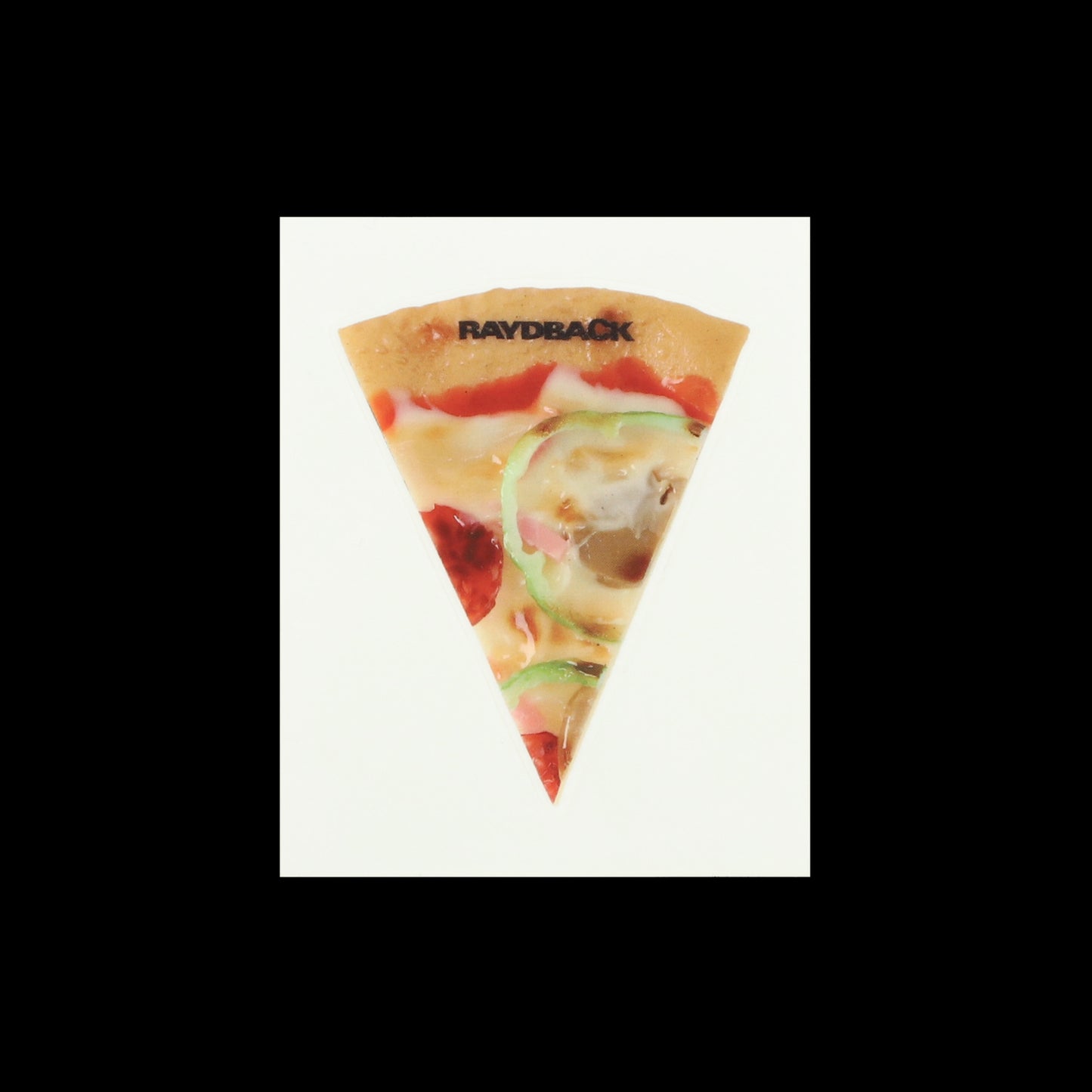 -RAYDBACK PIZZA FACTORY HOODIE with PIZZA STICKER-