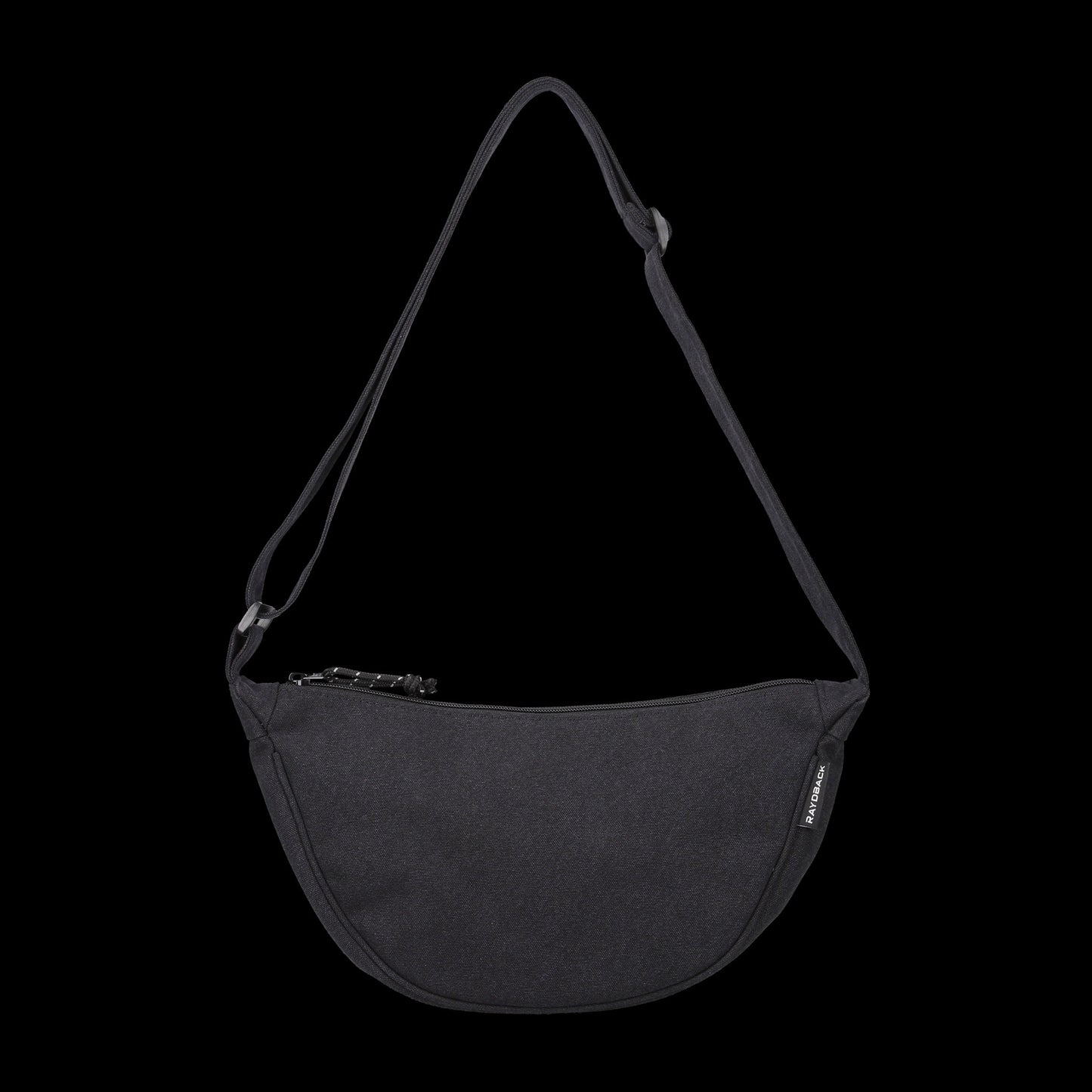 -RAYDBACK WASHED HALF MOON BAG-